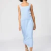 3D Knit-geribde rok voor dames