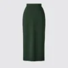 3D Knit-geribde rok voor dames