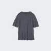3D Knit merinotrui voor dames | Halflange mouwen