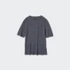 3D Knit merinotrui voor dames | Halflange mouwen