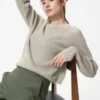 3D Knit mesh-trui voor dames