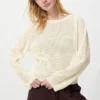 3D Knit mesh-trui voor dames