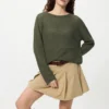 3D Knit mesh-trui voor dames