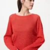 3D Knit mesh-trui voor dames
