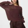 3D Knit mesh-trui voor dames