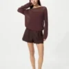 3D Knit mesh-trui voor dames