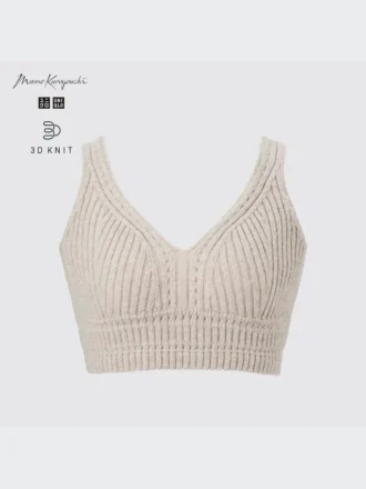 3D Knit ribbed Bh for women
