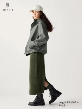 3D Knit rok van Souffle Yarn voor dames