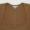 3D Knit volumineuze damestrui met Longsleeves