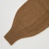 3D Knit volumineuze damestrui met Longsleeves