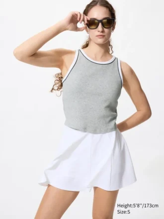 Actieve flared tennisrok voor dames