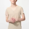 AIRism Anti-Odor Mesh T-shirt voor heren | V-hals