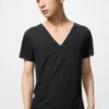 AIRism Anti-Odor Mesh T-shirt voor heren | V-hals