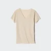 AIRism Anti-Odor Mesh T-shirt voor heren | V-hals