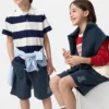 AIRism katoen halflange broek voor kinderen | Print