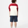 AIRism katoen halflange broek voor kinderen | Print