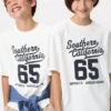 AIRism katoen T-shirt met print voor kinderen