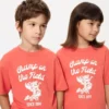 AIRism katoen T-shirt met print voor kinderen