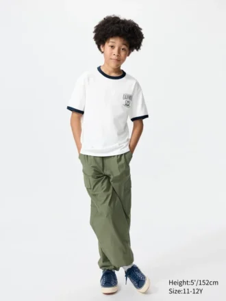 AIRism katoen T-shirt met print voor kinderen