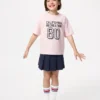 AIRism katoen T-shirt met print voor kinderen