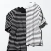 AIRism katoen T-shirt voor dames | Gestreepte