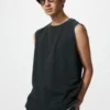 AIRism katoen T-shirt voor heren | Mouwloos