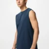 AIRism katoen T-shirt voor heren | Mouwloos