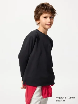 AIRism katoen T-shirt voor kinderen | Longsleeves