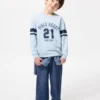 AIRism katoen T-shirt voor kinderen | Longsleeves