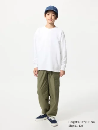 AIRism katoen T-shirt voor kinderen | Longsleeves
