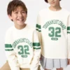 AIRism katoen T-shirt voor kinderen | Longsleeves | Print