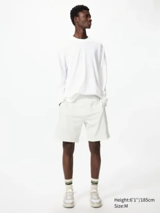 AIRism katoenen Easy Shorts voor heren