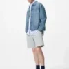 AIRism katoenen Easy Shorts voor heren