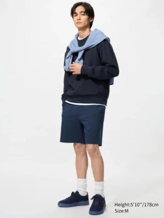 AIRism katoenen Easy Shorts voor heren