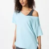 AIRism Relaxed T-shirt met V-hals voor dames | 2-way