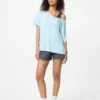AIRism Relaxed T-shirt met V-hals voor dames | 2-way