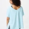 AIRism Relaxed T-shirt met V-hals voor dames | 2-way