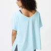 AIRism Relaxed T-shirt met V-hals voor dames | 2-way