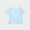 AIRism Relaxed T-shirt met V-hals voor dames | 2-way