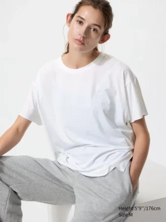 AIRism Relaxed T-shirt voor dames