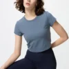 AIRism Soft Cropped T-shirt voor dames