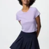 AIRism Soft Cropped T-shirt voor dames