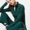 AIRism Soft T-shirt met halve rits voor dames