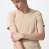 AIRism T-shirt voor heren | V-hals