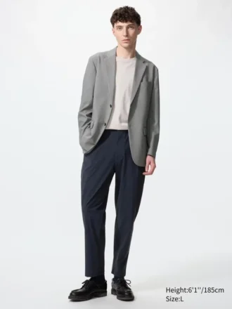AirSense-blazer met pied-de-poule-motief voor heren | Wolachtig