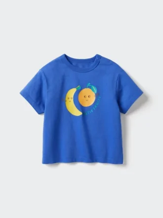 Baby Baby AIRism katoen T-shirt | Bedrukt