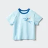 Baby Baby AIRism katoenen T-shirt | Dinosaurus