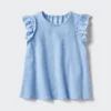 Baby Baby AIRism katoenen T-shirt | Met ruches