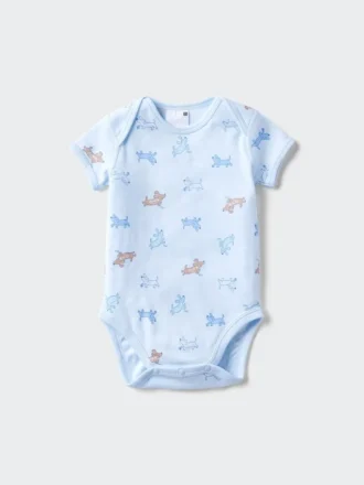 Baby Baby Body’s met korte mouwen | Bedrukt