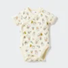 Baby Baby de prentenboekcollectie Body’s met korte mouwen | Open voorkant | Koguma-Chan